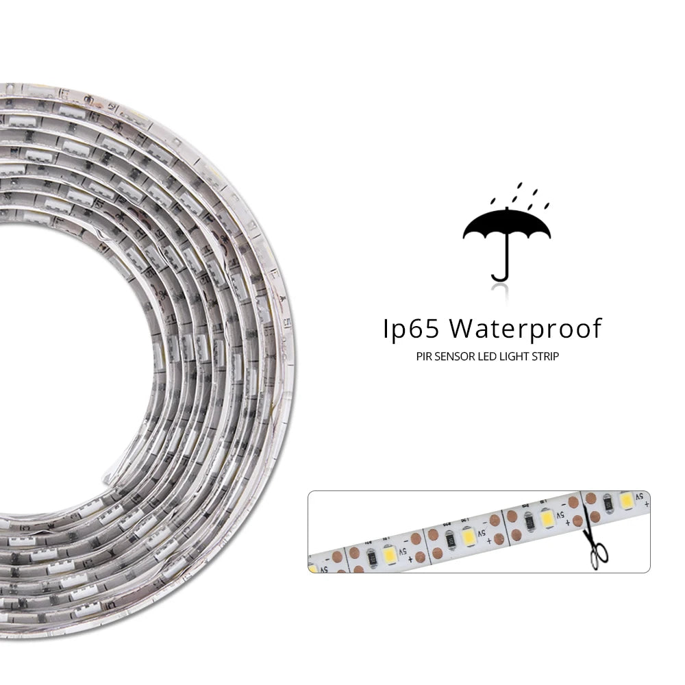 Motion-Sensor LED Strip Lights