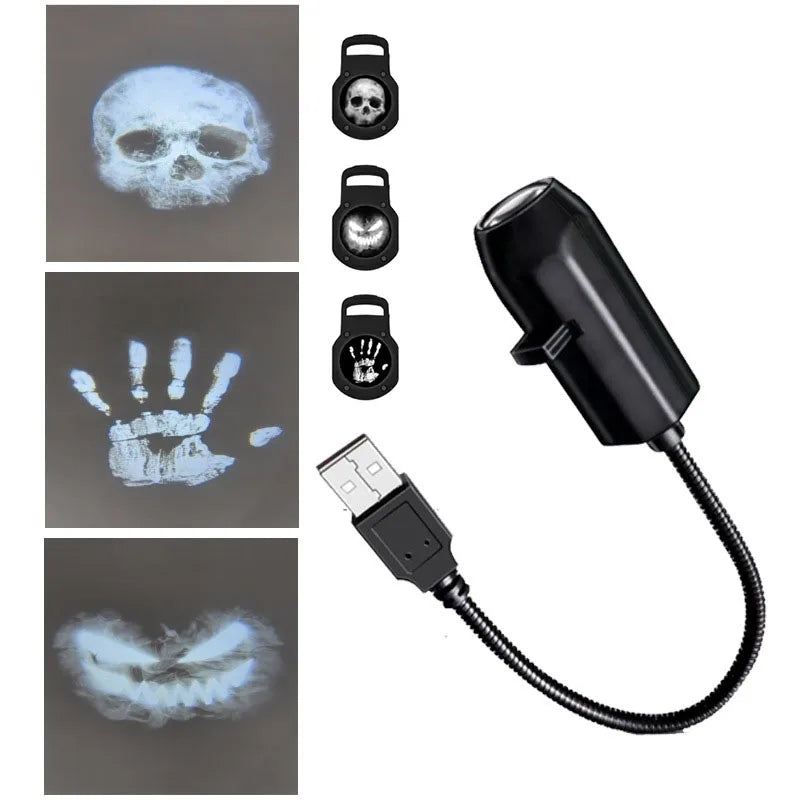 Halloween USB LED Projector Light