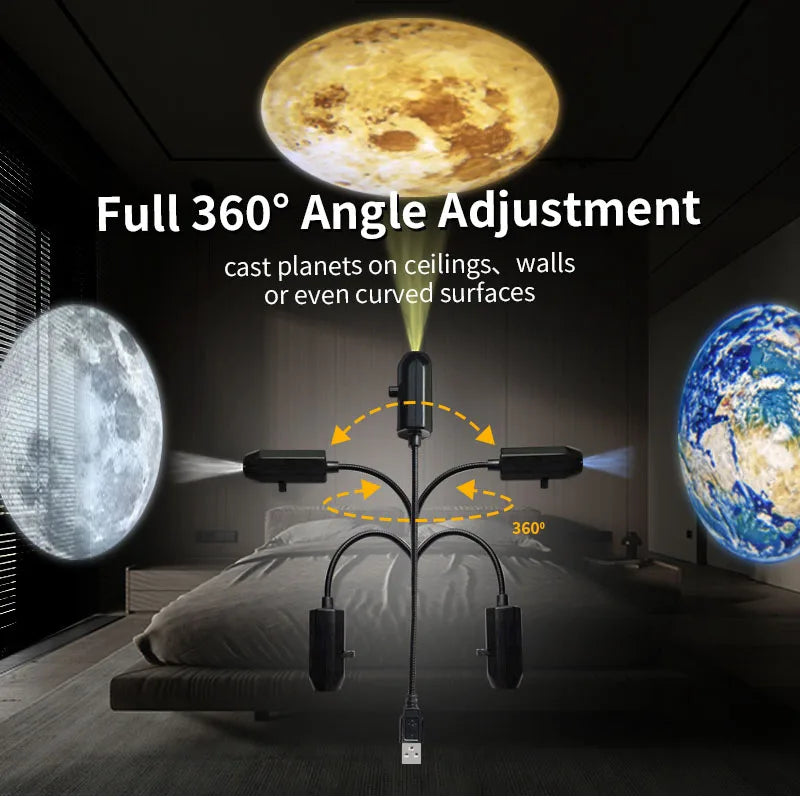 Halloween USB LED Projector Light