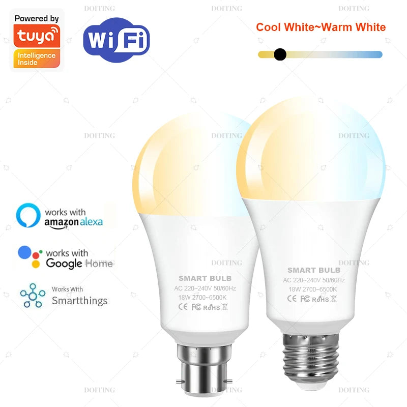 Tuya WiFi Smart Light Bulb