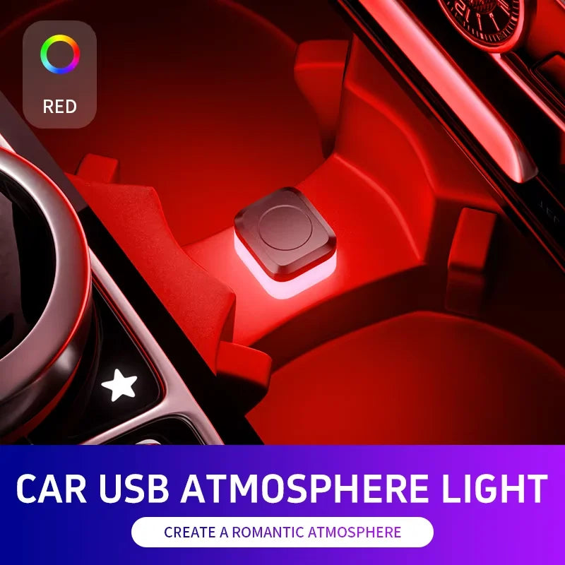 Universal USB Car LED Light