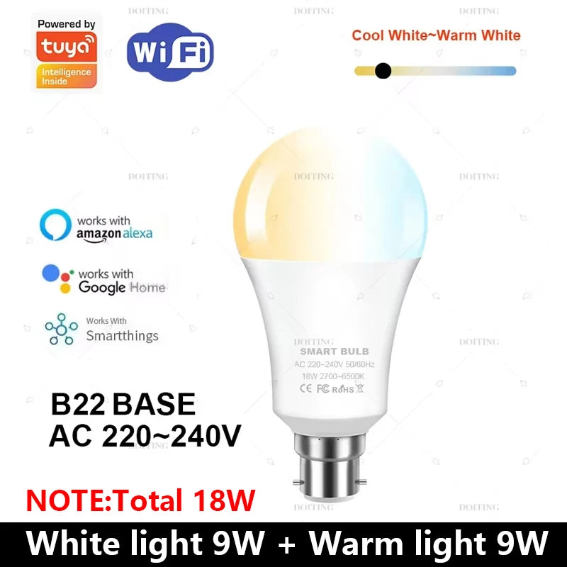 Tuya WiFi Smart Light Bulb
