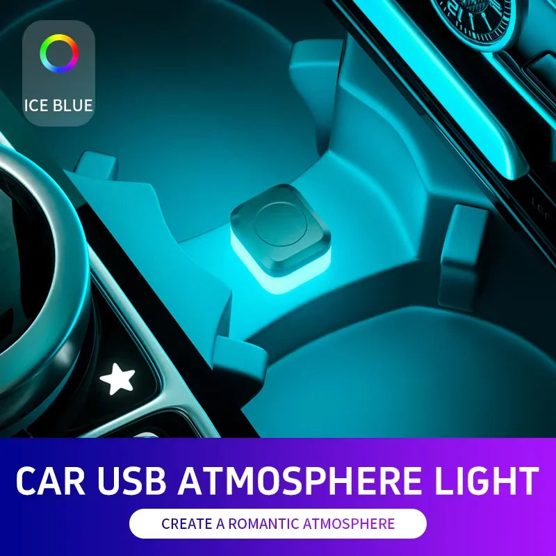 Universal USB Car LED Light