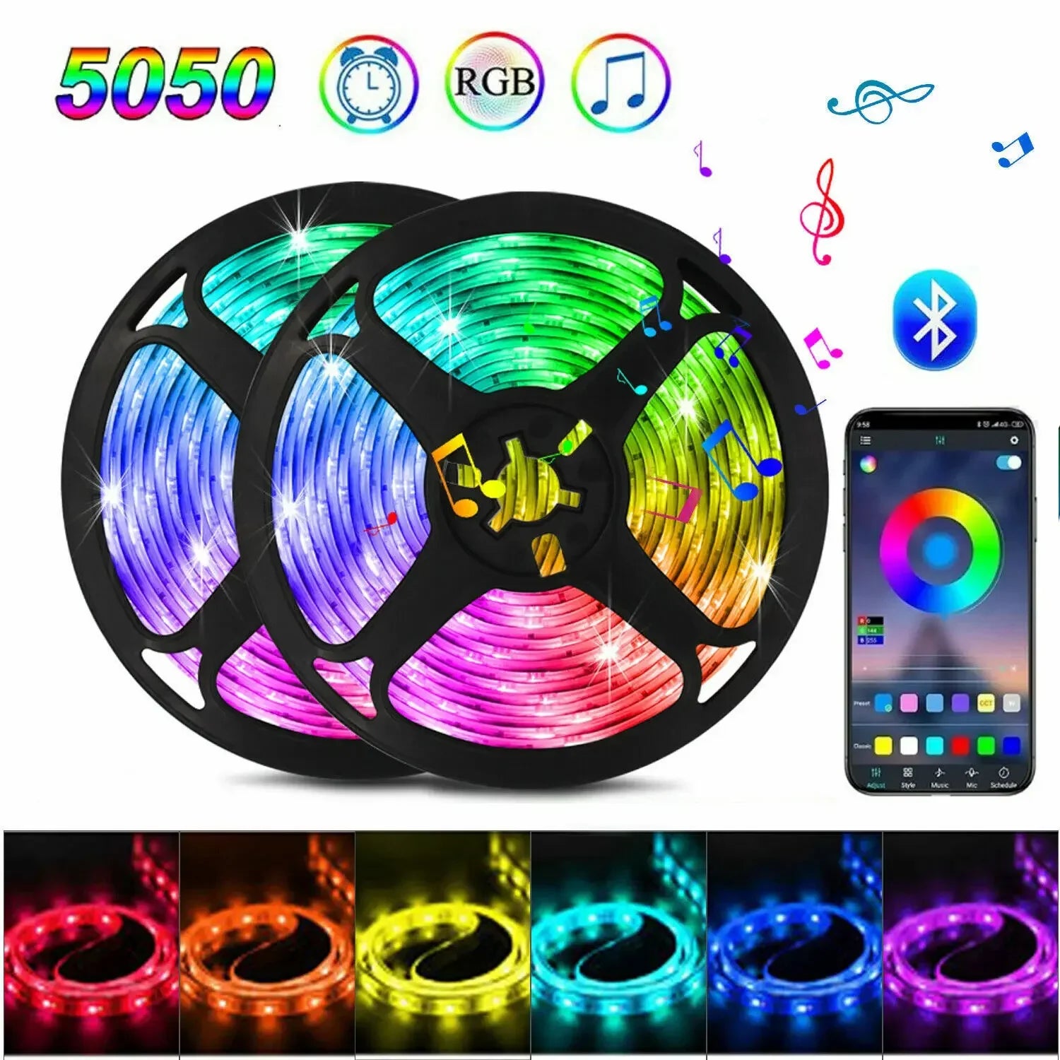 Bluetooth RGB Smart Strip