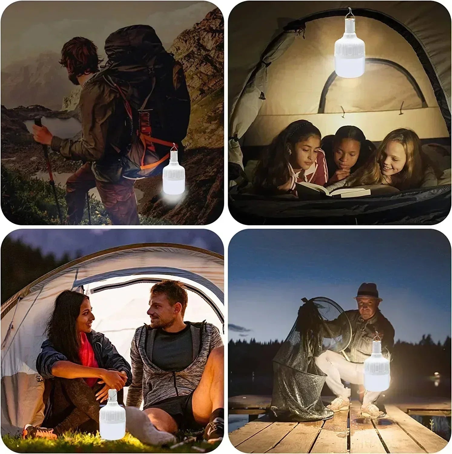 USB Rechargeable Camping Lamp